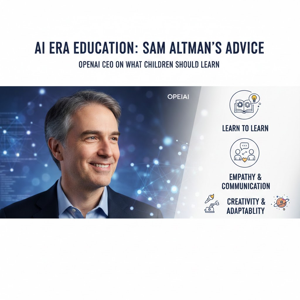 AI時代孩子們該学什麼，看看Open AI老板山姆·奧特曼提出的建议